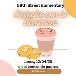 Cafecito con la directora